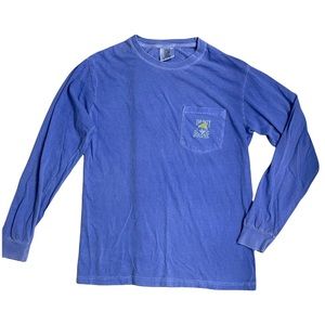 The Salty Dog Cafe Womens Long Sleeve Pocketed Tee